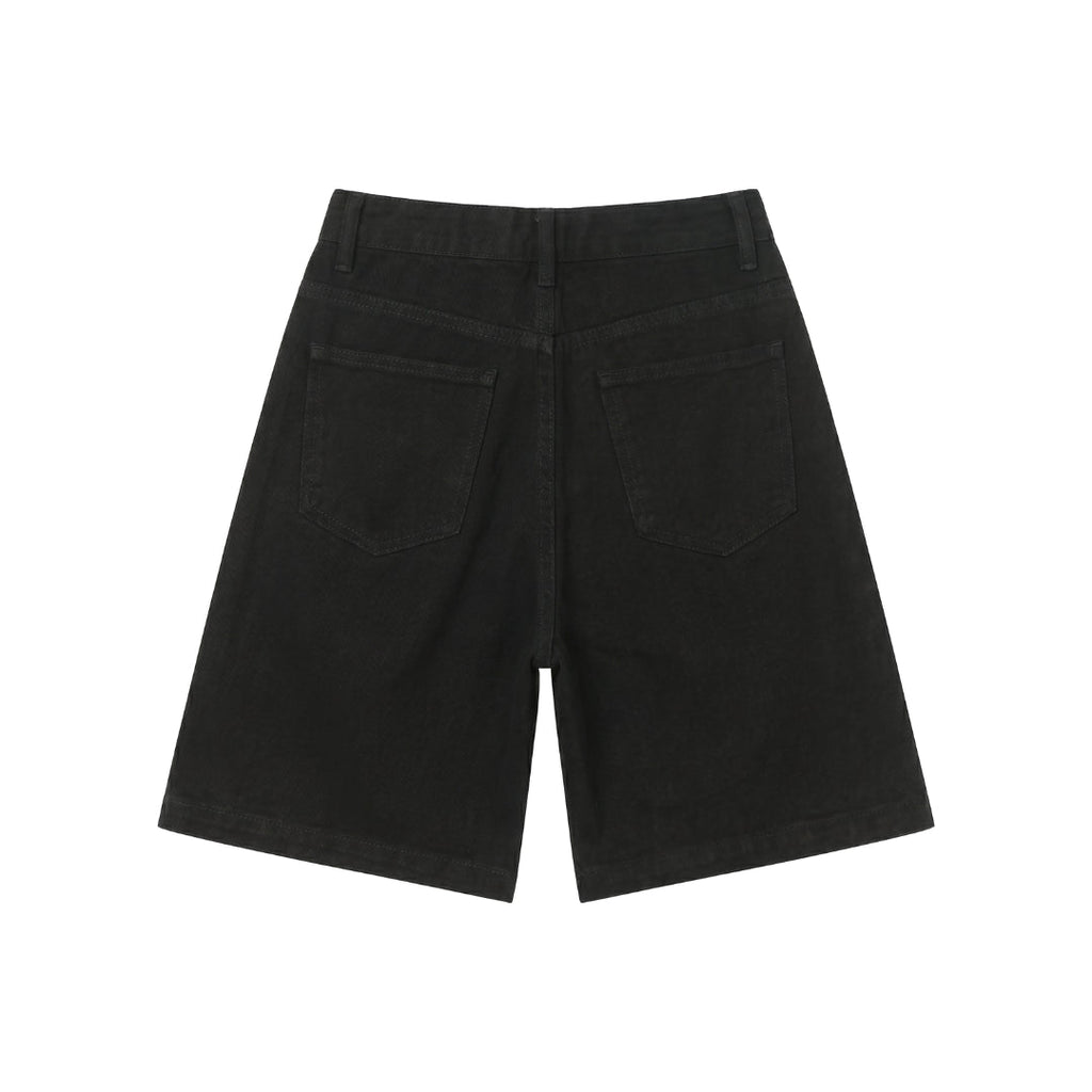 All Black Shorts Jeans