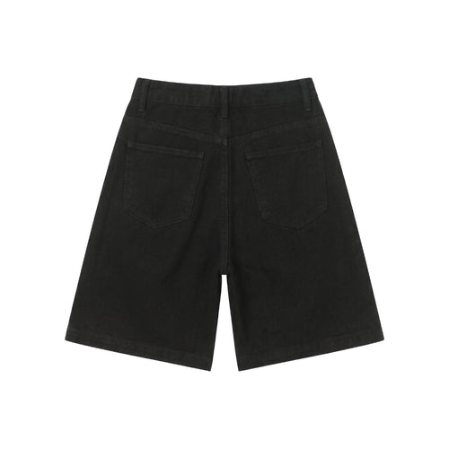 All Black Shorts Jeans