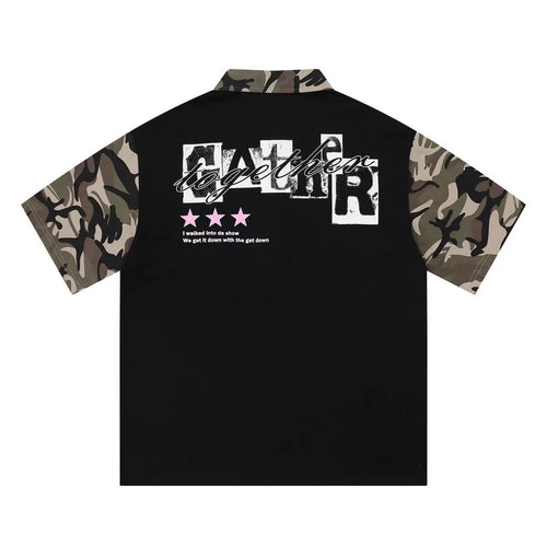 Black Camo Polo