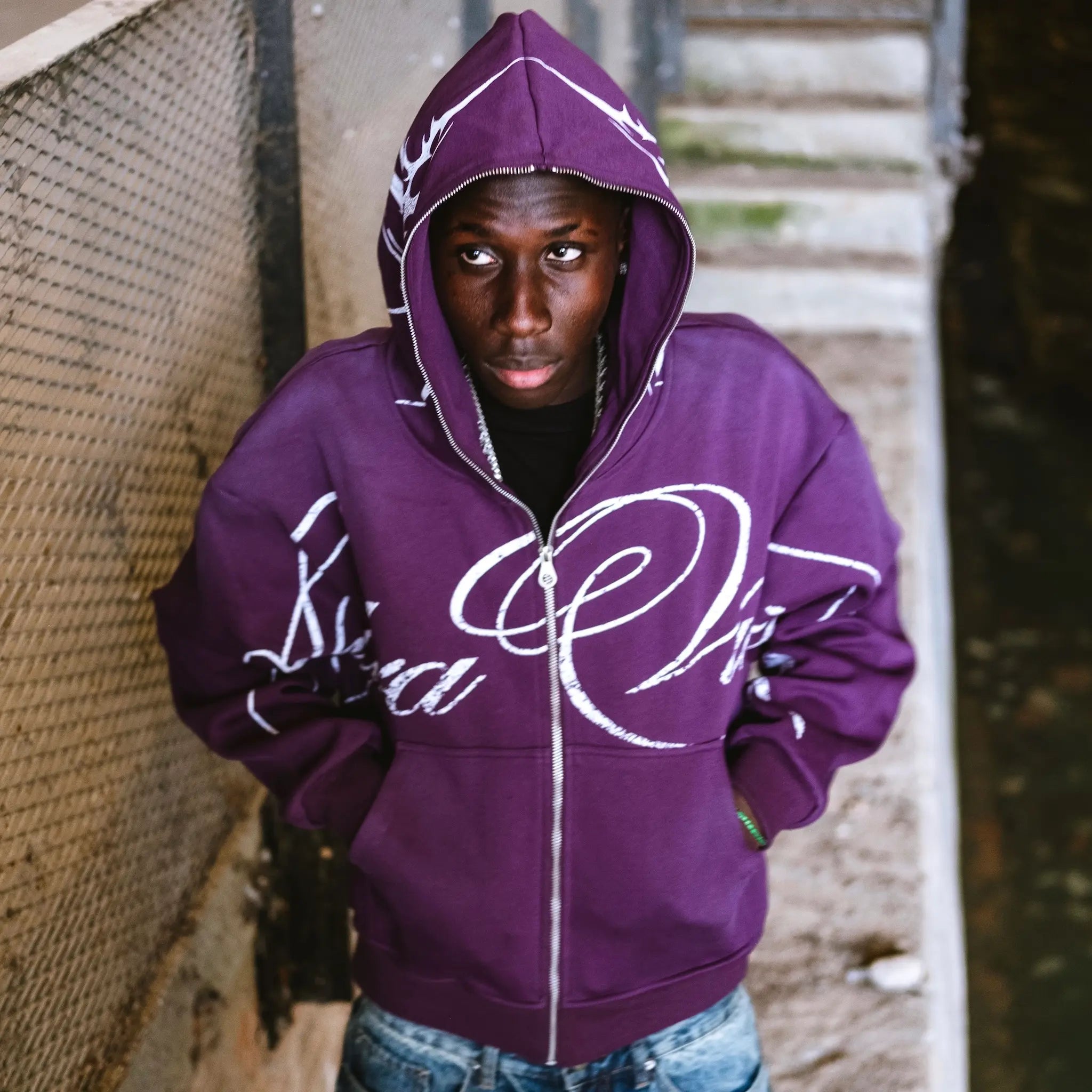 Demon Purple Hoodie