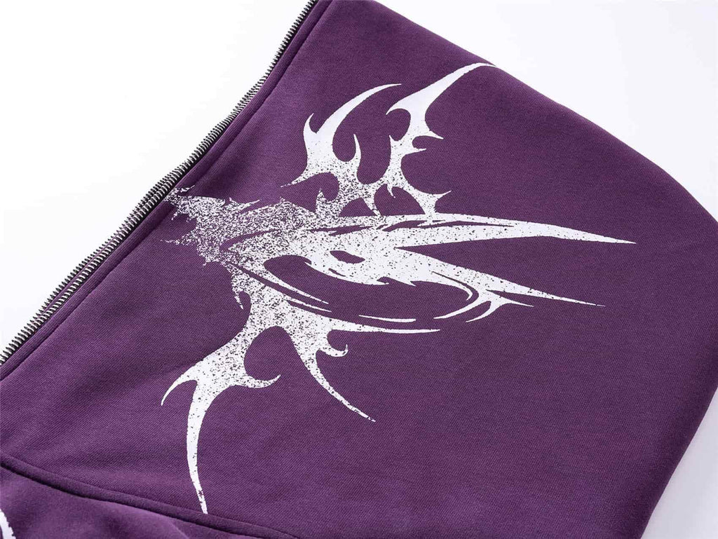 Demon Purple Hoodie