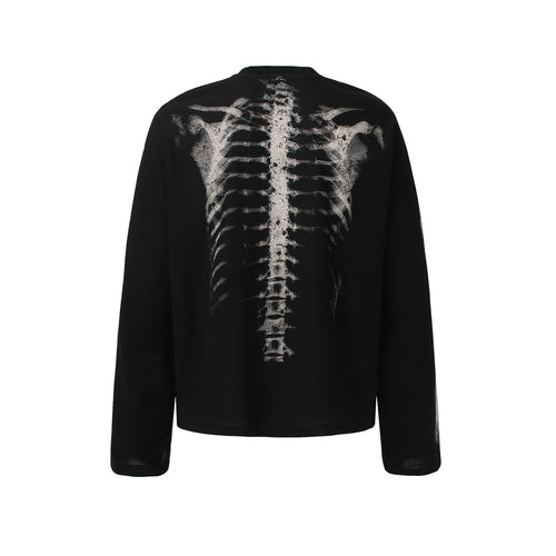 Black Skeleton Long Sleeve