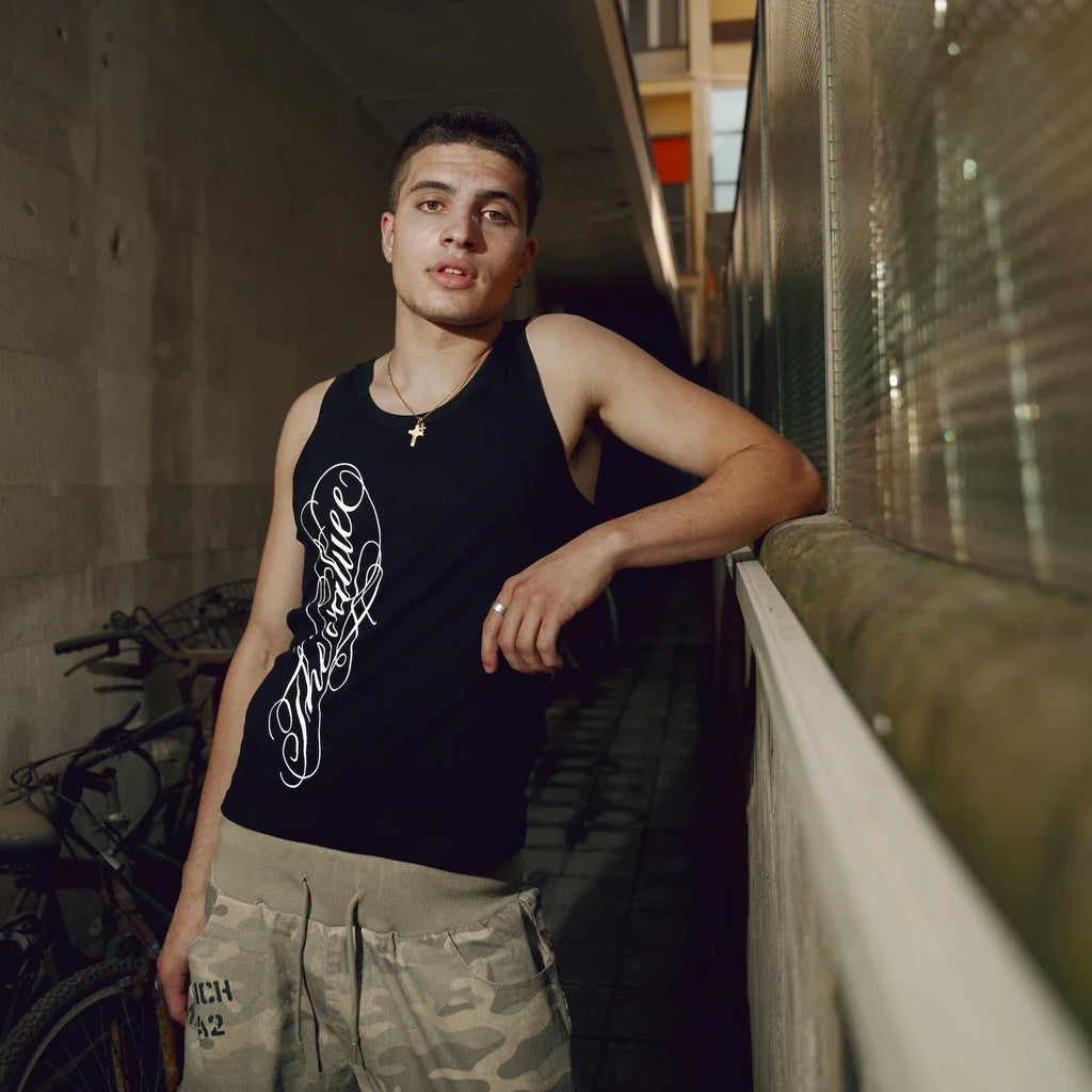Dark Block Tank Top