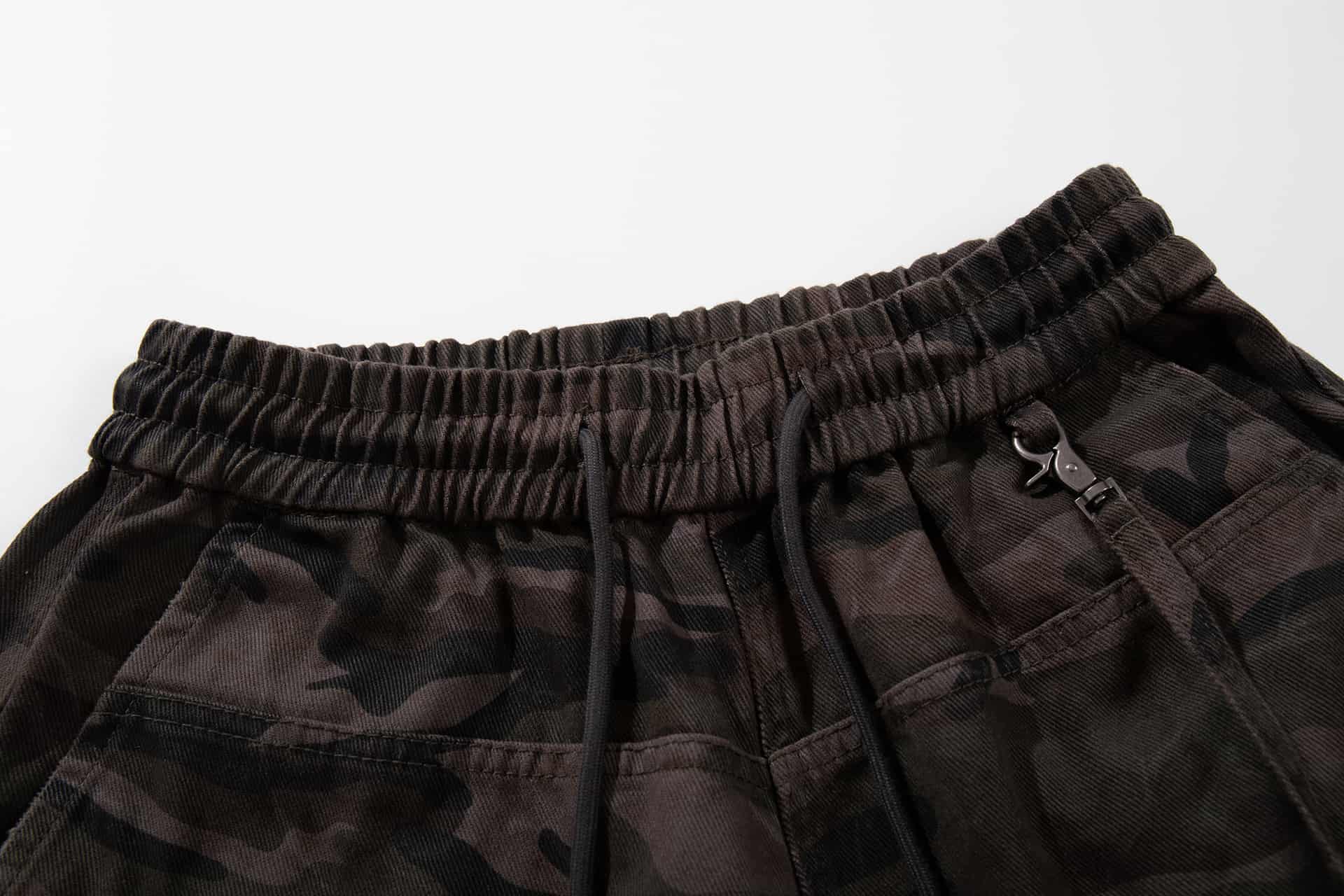 Dark Camo Baggy Jeans