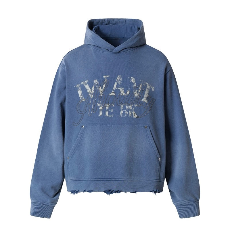 Double Seven Blue Hoodie