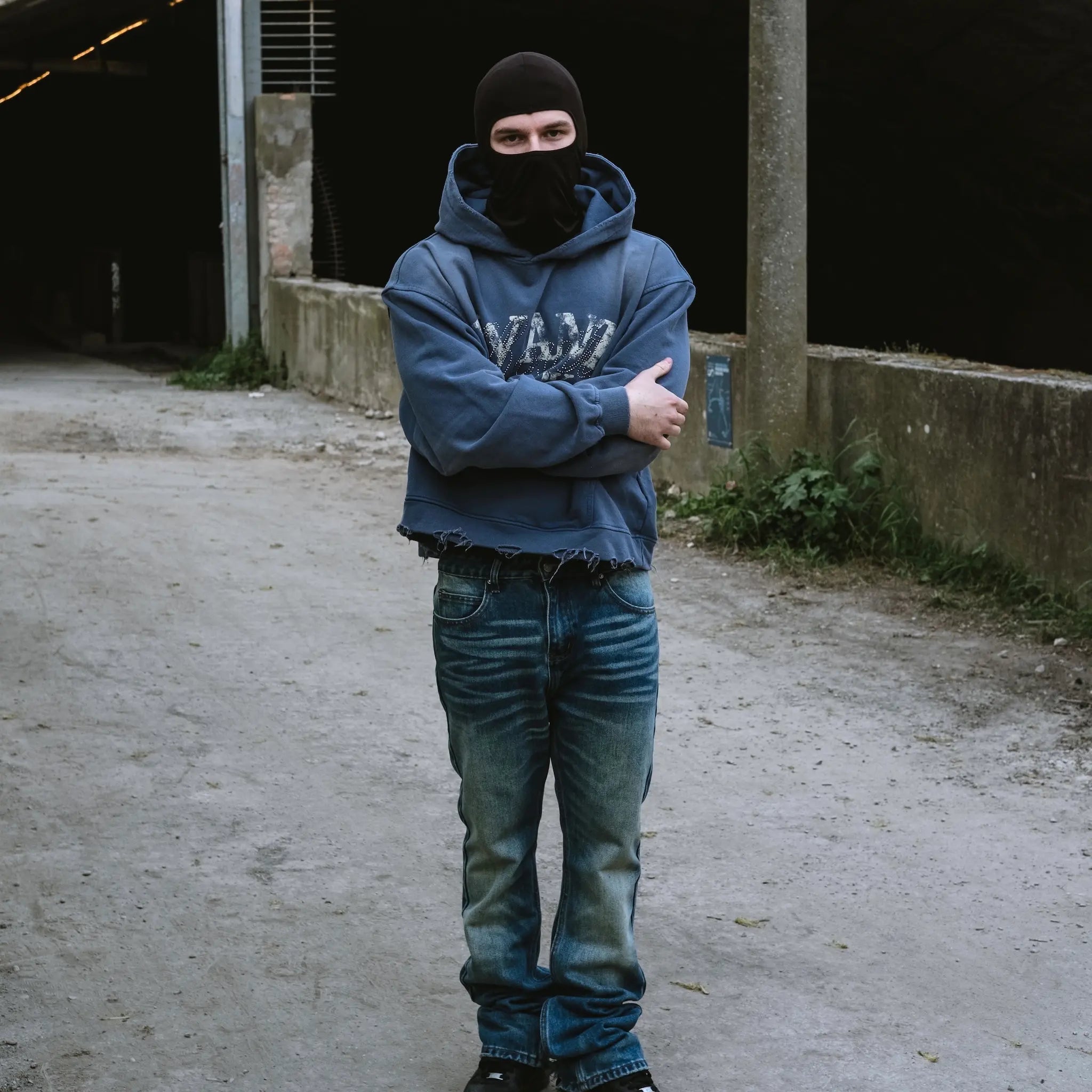 Double Seven Blue Hoodie