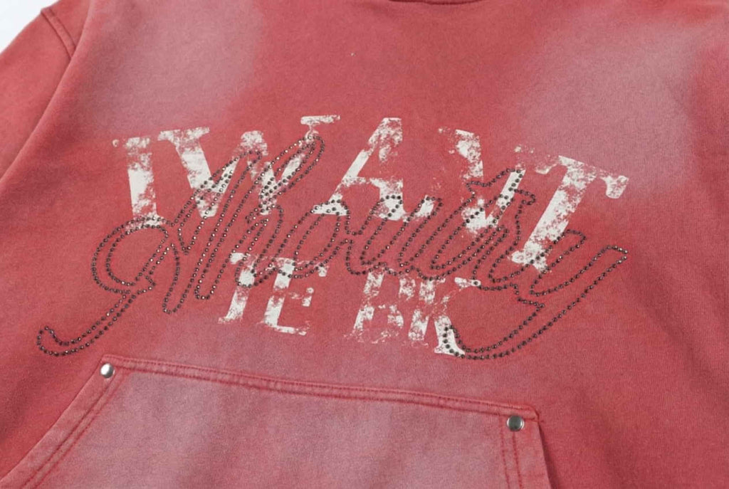 Double Seven Red Hoodie