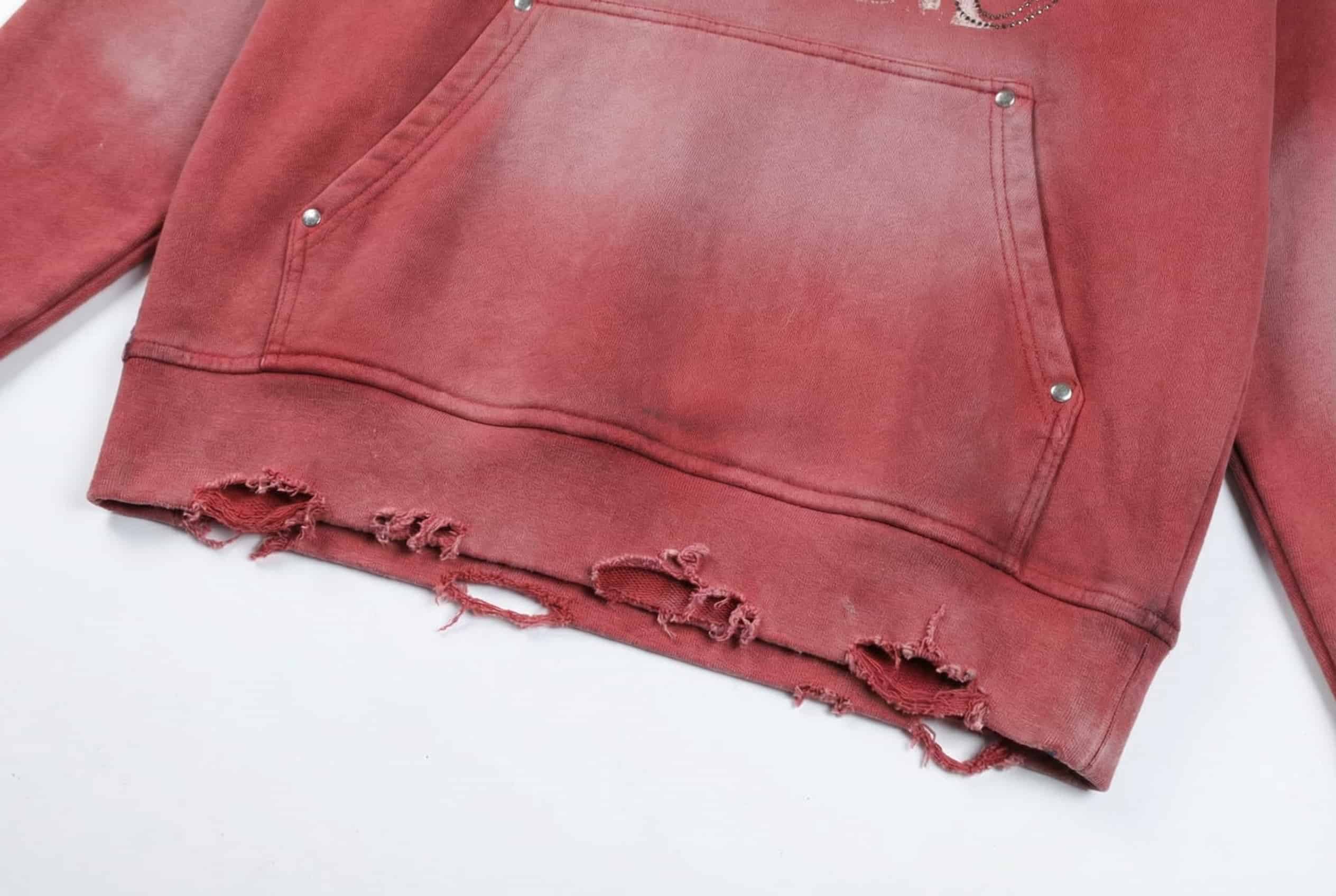 Double Seven Red Hoodie