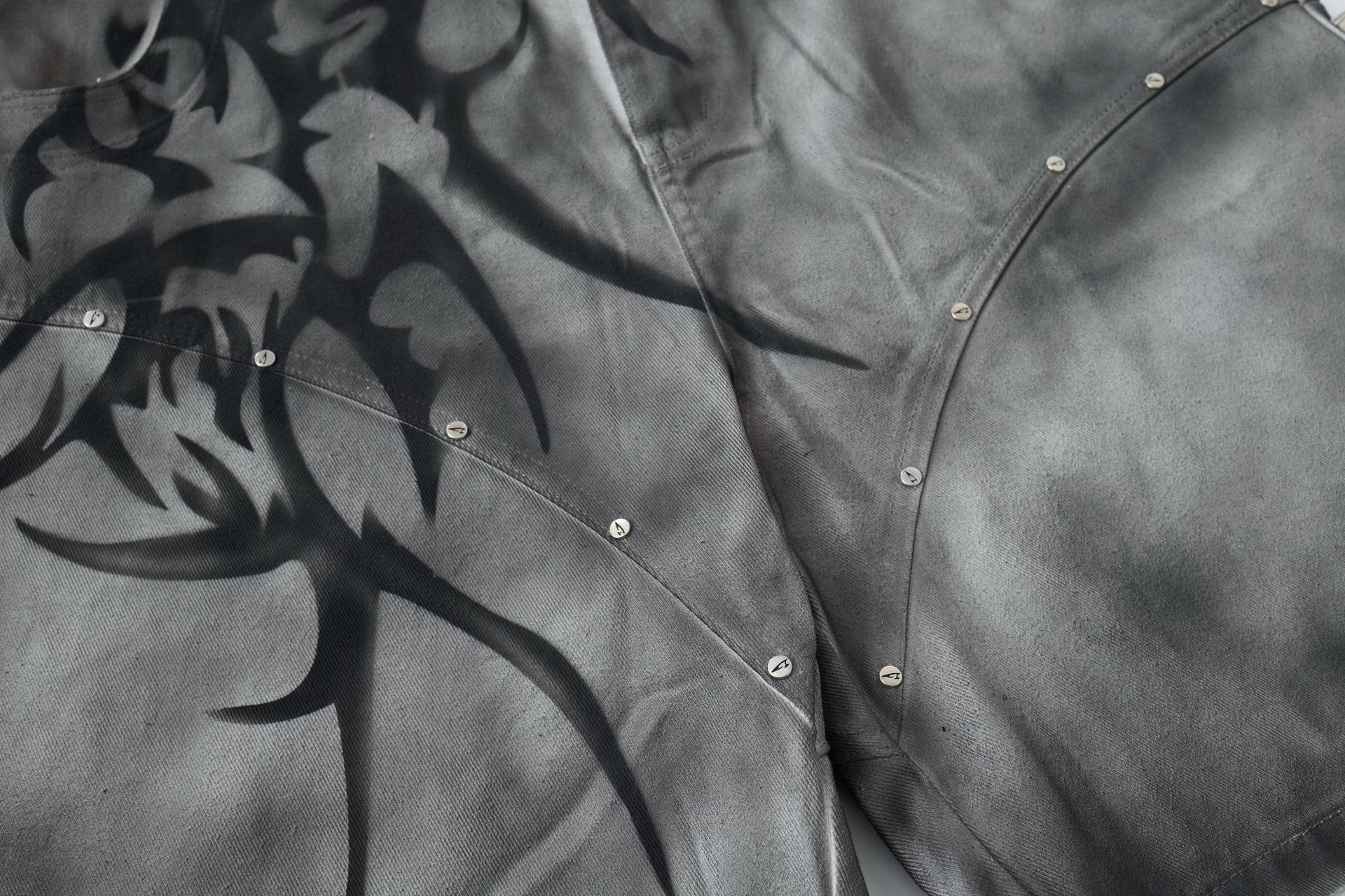 Grey Dragon Shorts