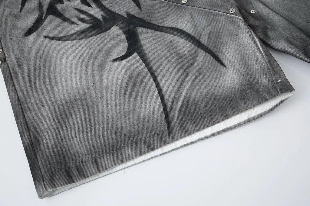 Grey Dragon Shorts