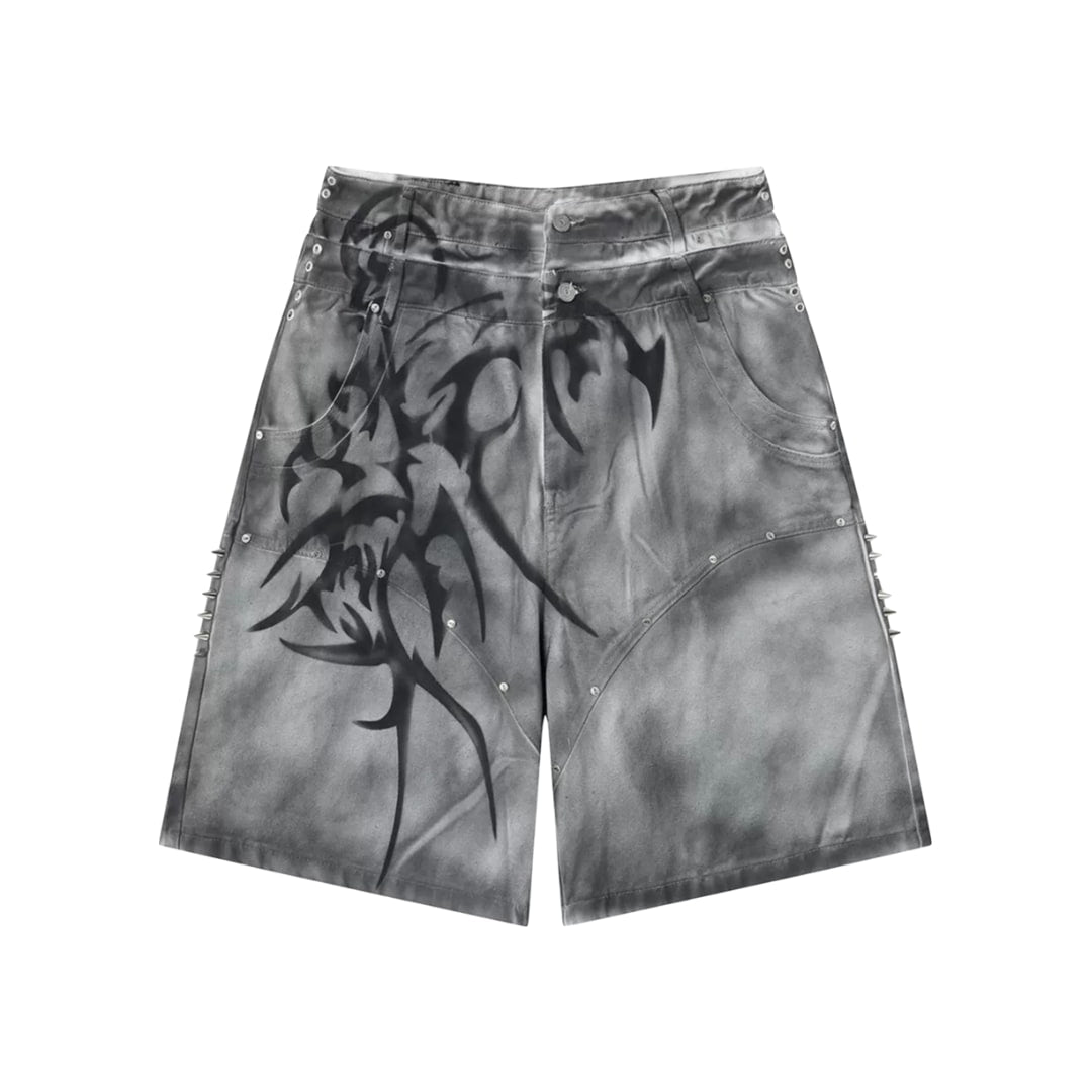 Grey Dragon Shorts