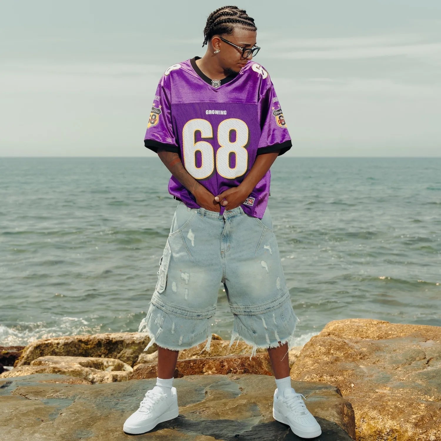 Purple Iron Jersey