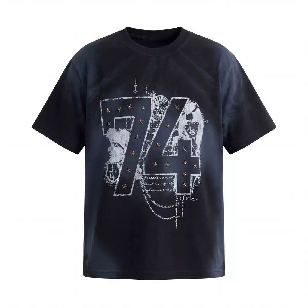 Black Metal Stars T-shirt
