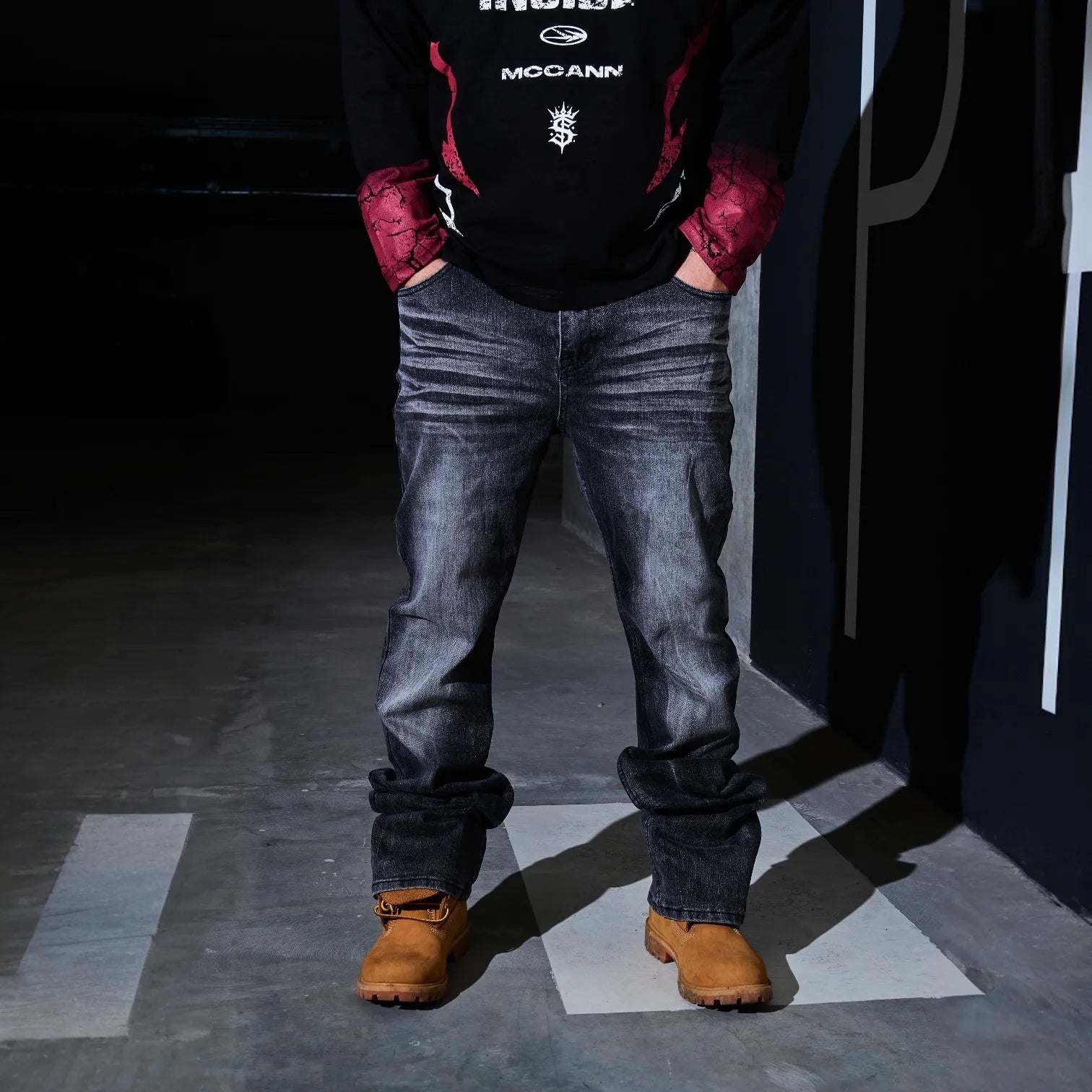 Obsidian Flare Jeans