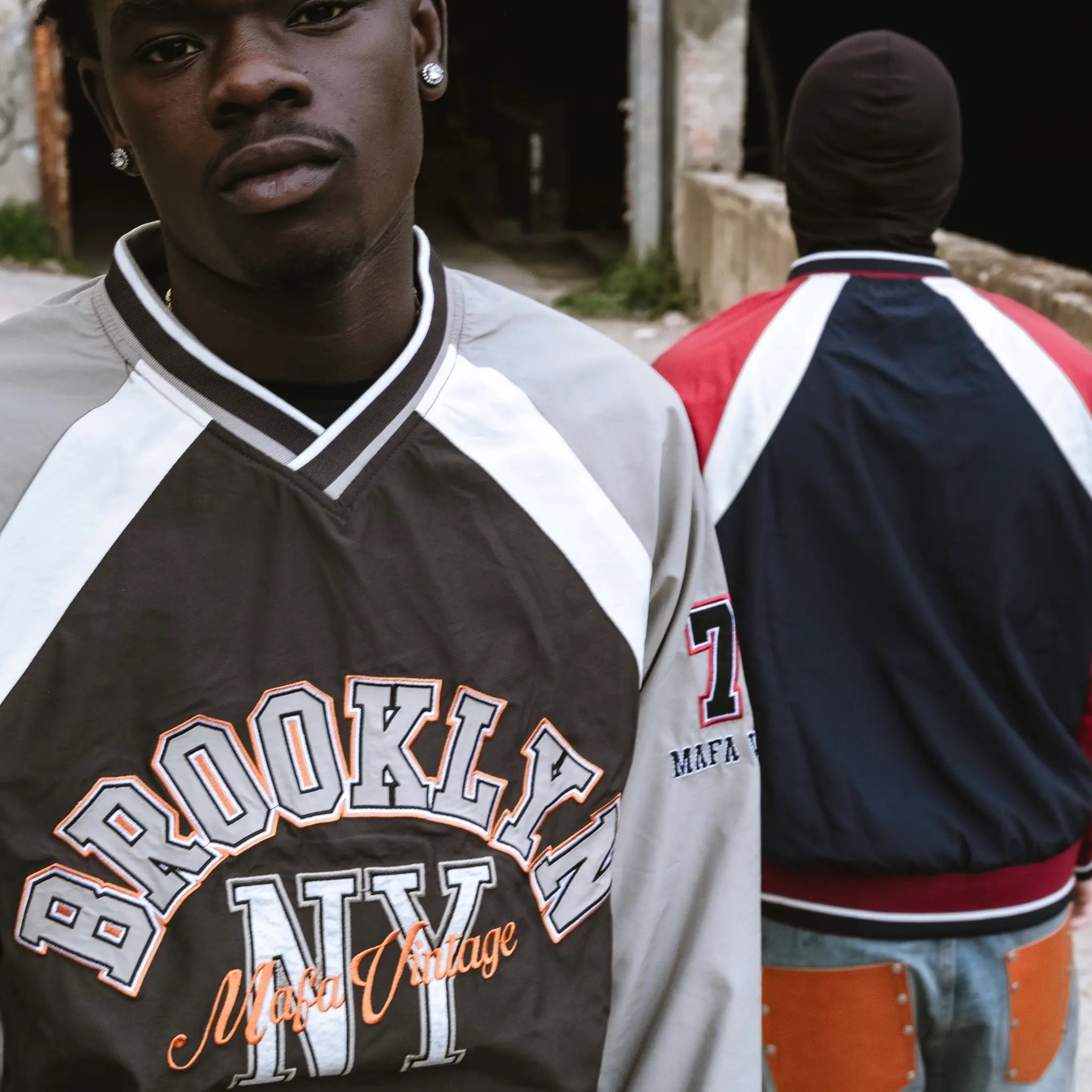 Red Brooklyn Tech Hoodie
