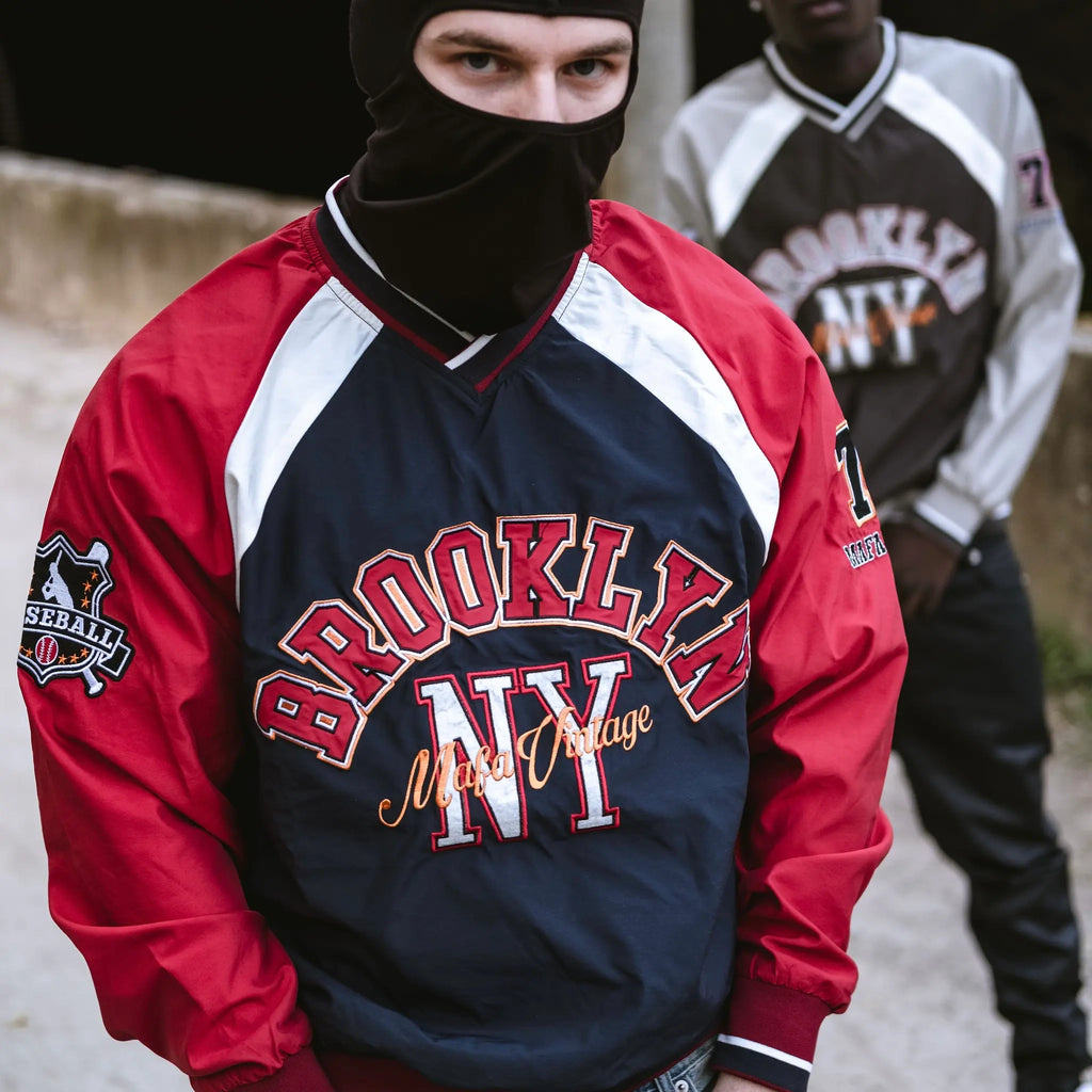 Red Brooklyn Tech Hoodie