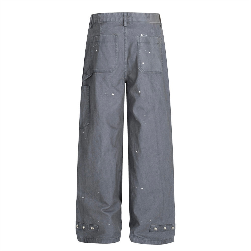 Spotted Baggy Jeans