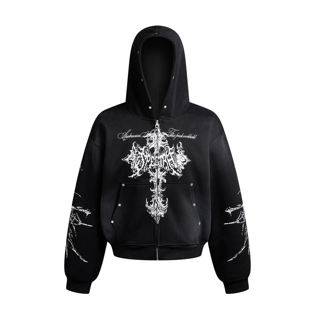 Swords Black Hoodie