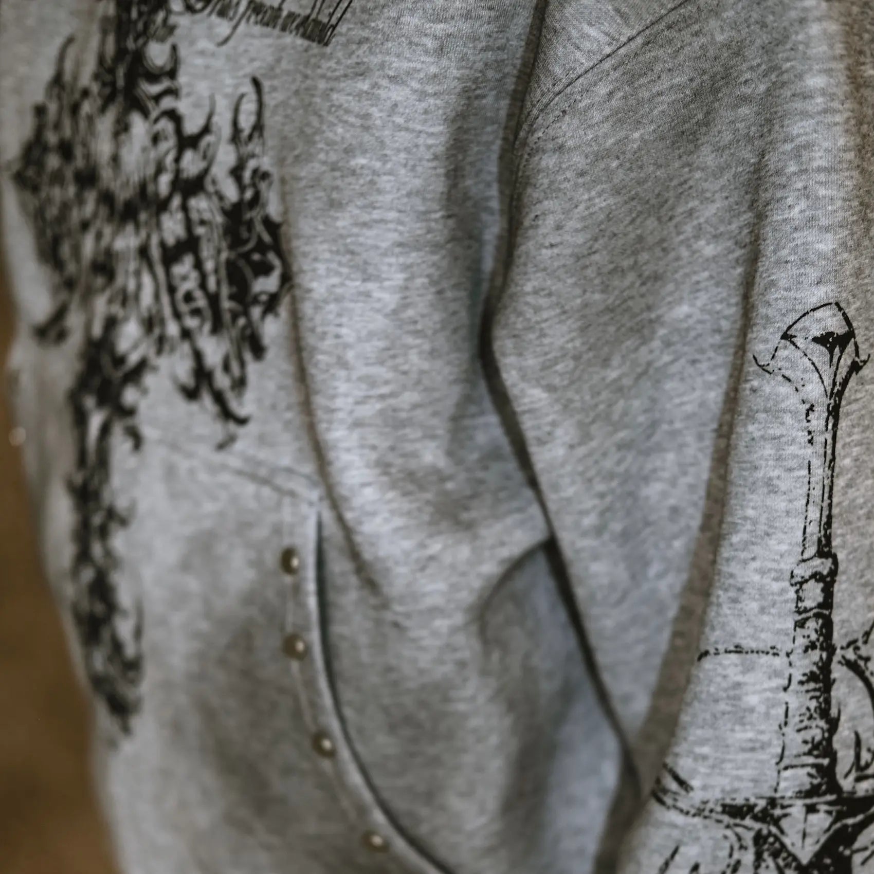 Swords Grey Hoodie