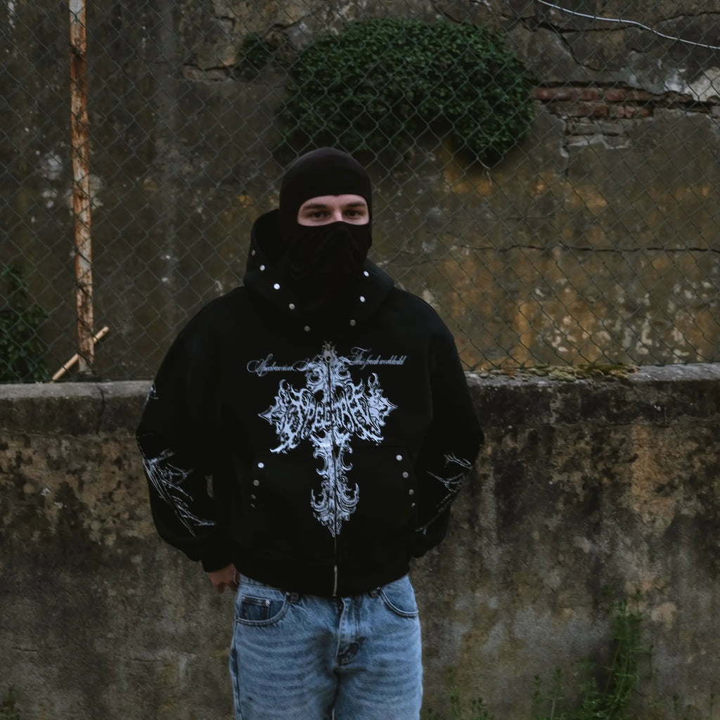 Swords Black Hoodie