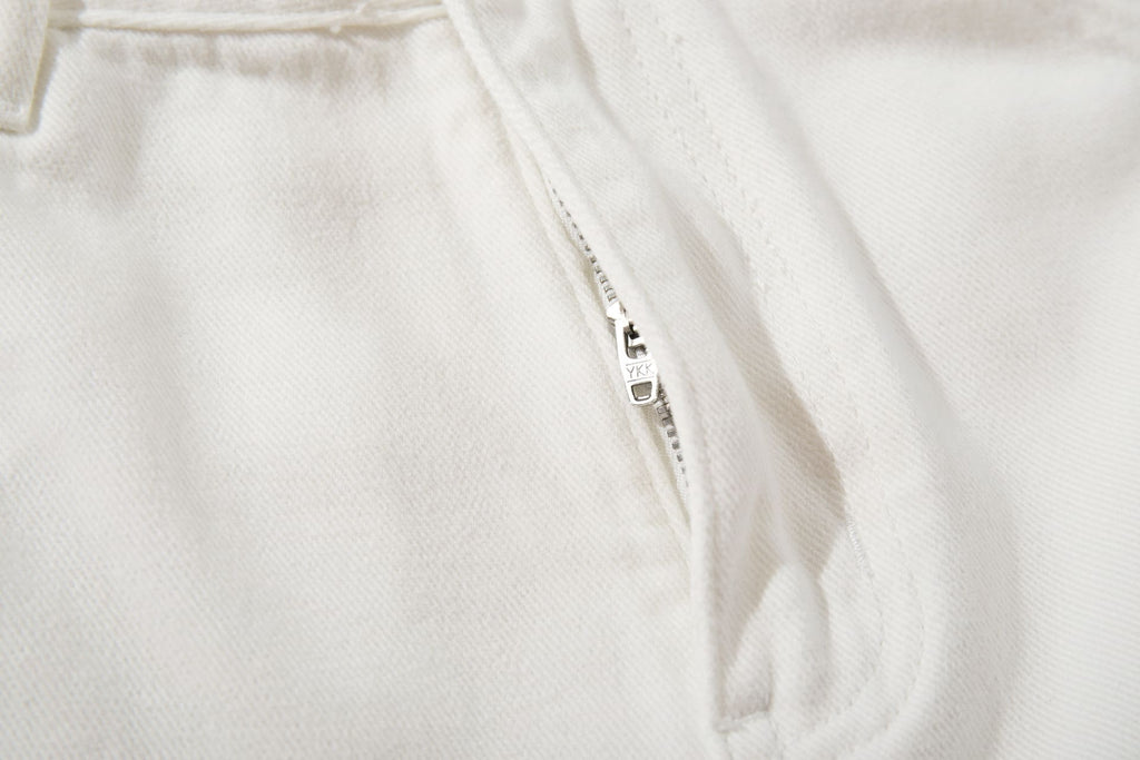 All White Baggy Jeans