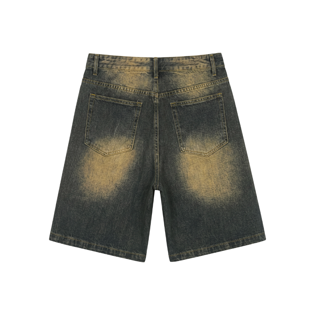 Washed Shorts Jeans