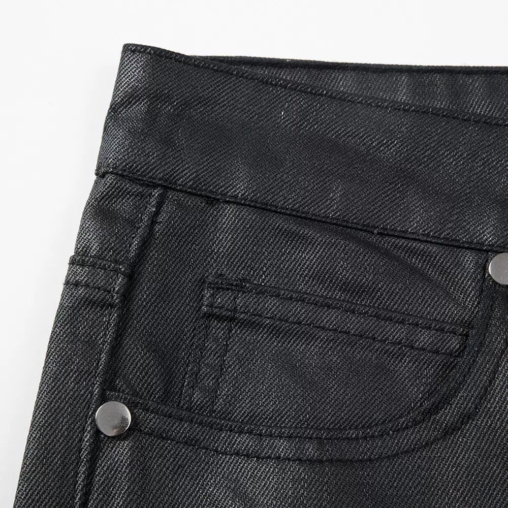 Waxed Jeans