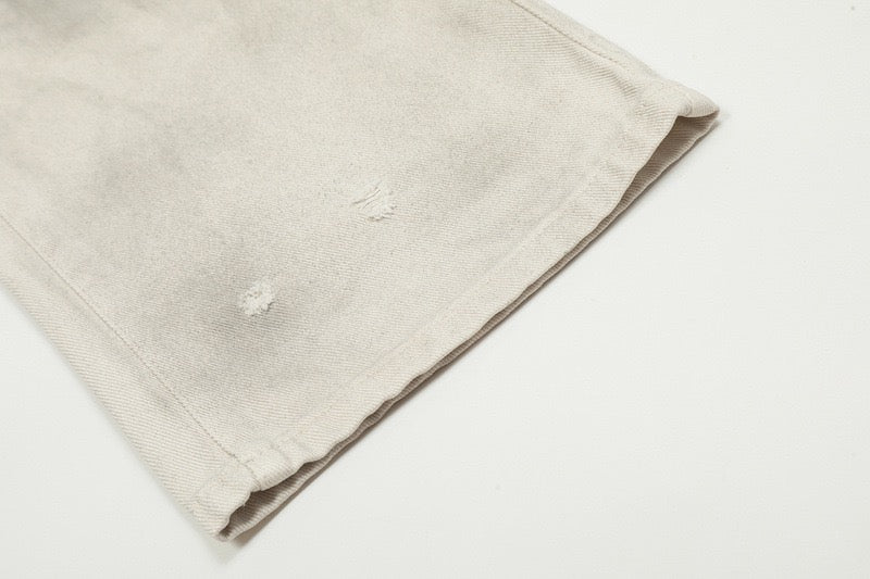 White Ash Baggy Jeans