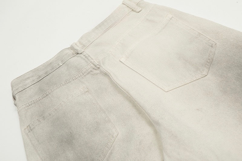 White Ash Baggy Jeans
