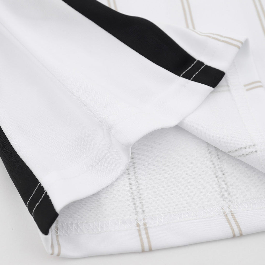 White Soccer Player Jersey