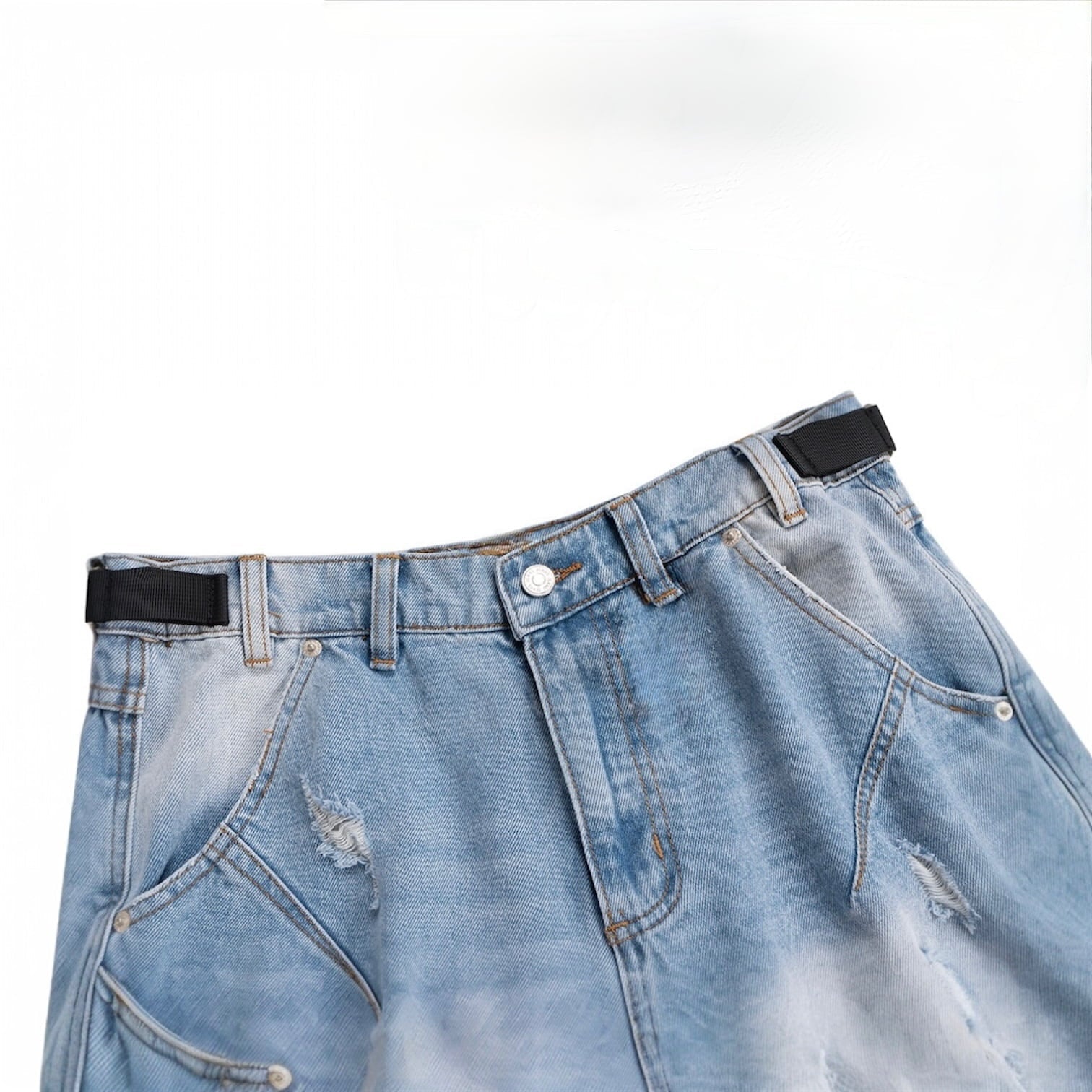 Fragment Blue Shorts Jeans