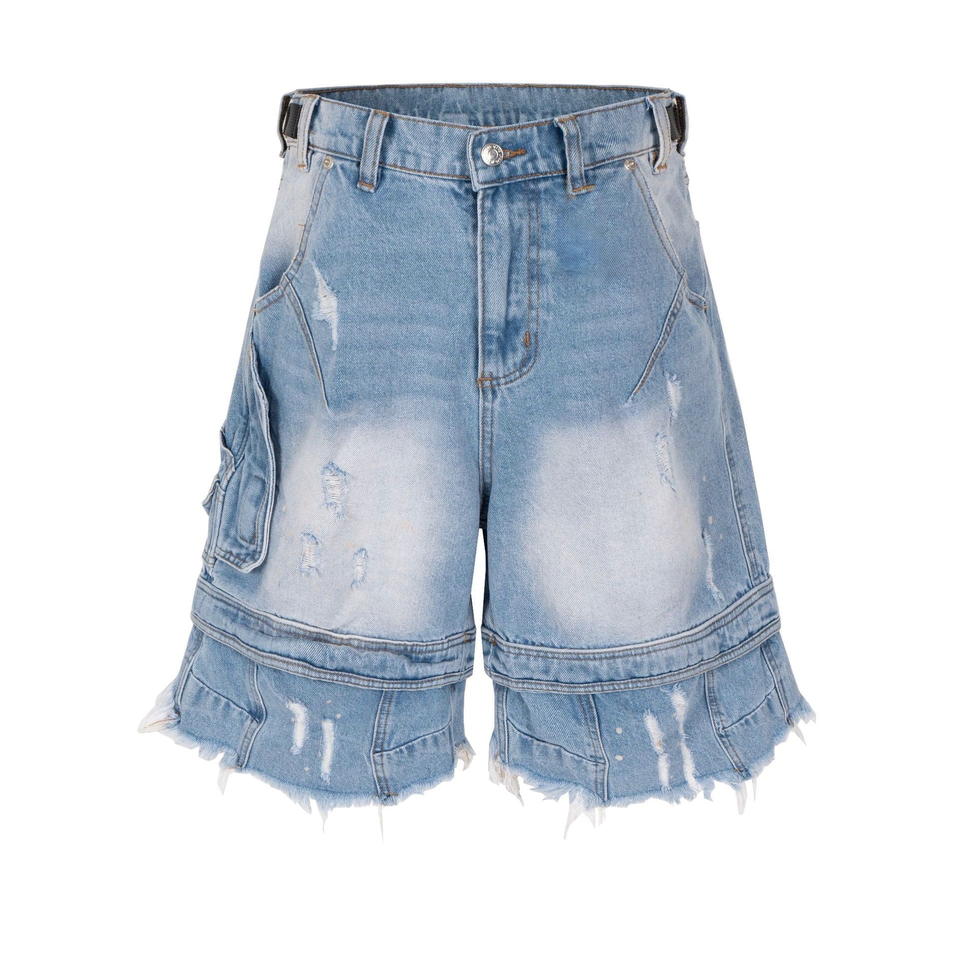 Fragment Blue Shorts Jeans