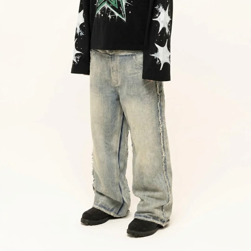 FW26 | DOUBLE DENIM JEANS