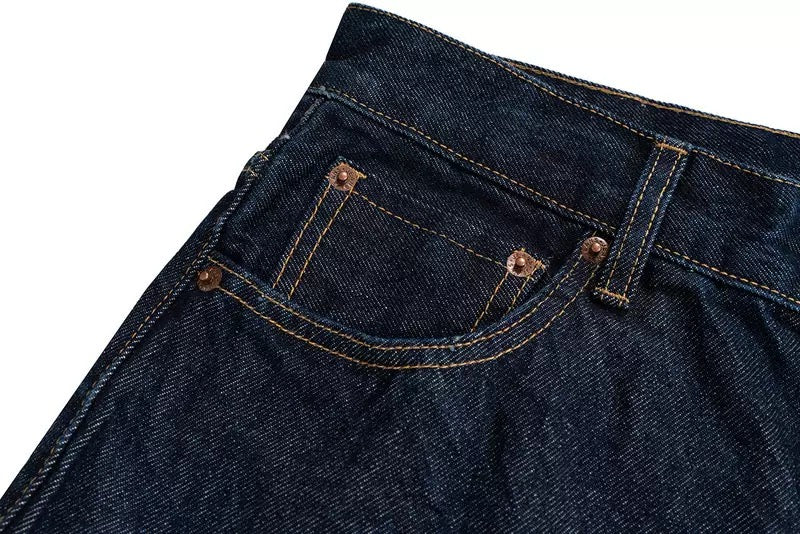 Raw Denim Flare Jeans