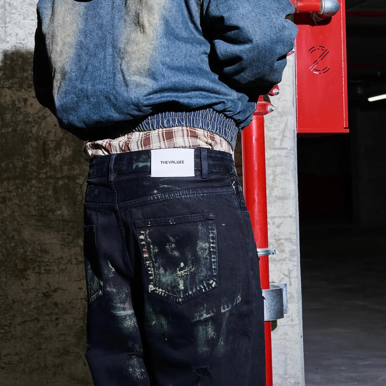 Noir Baggy Jeans